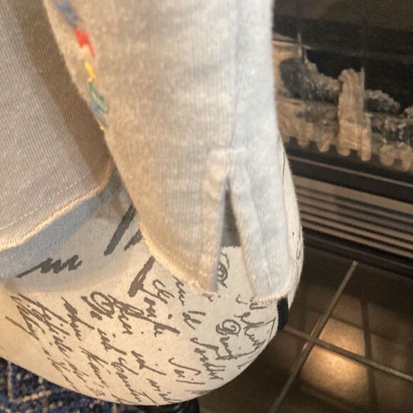 Disney Dose of Disney grey distressed hem shorts with pockets, size XL, guc - Picture 3 of 10